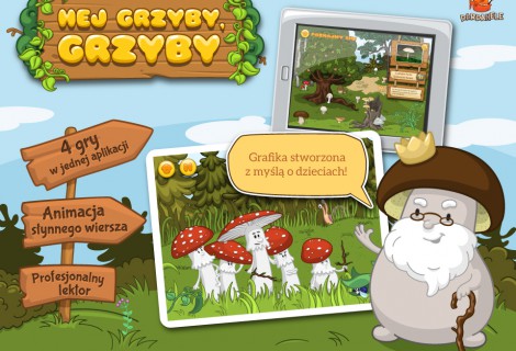 Aplikacja edukacyjna „Grzyby”